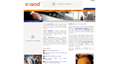 Desktop Screenshot of exand.com
